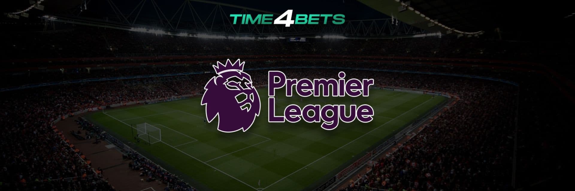 إعلان لدوري Premier League الإنجليزي على موقع مراهنات رياضية، يعرض أبرز الفرق مثل مانشستر يونايتد وليفربول، مع لقطات مثيرة من المباريات ودعوة للمراهنة على نتائج المباريات المرتقبة، مع فرص ربح عالية وعروض خاصة لعشاق كرة القدم الإنجليزية.